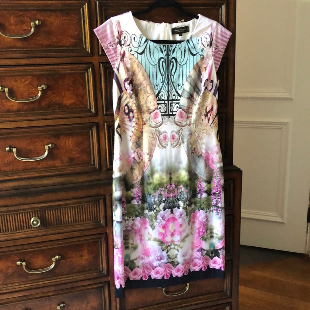 Classic colourful summer dress
